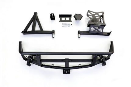 Touareg dual-axis rear bumper